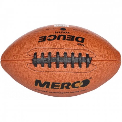 М"яч для американського футболу Merco Deuce Youth american footBall 260x150 мм, коричневий, код: 8591792652826