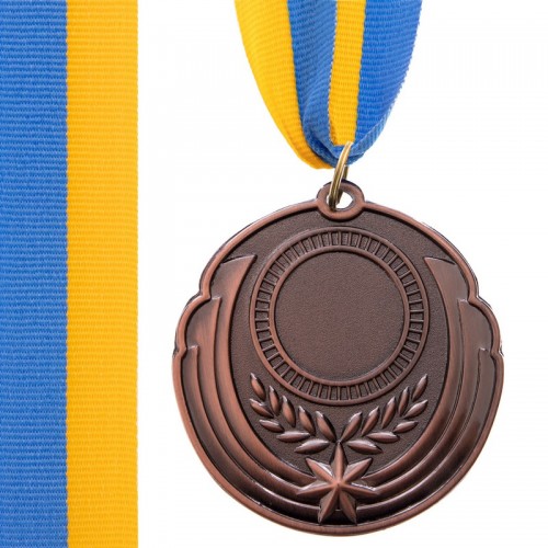 Заготівля медалі спортивної PlayGame Result бронзовий, код: C-4331_B-S52
