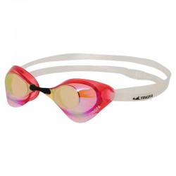 Окуляри для плавання дорослі райдужні лінзи Yingfa червоний, код: Y-N1AF-V_R