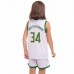 Форма баскетбольна дитяча PlayGame NBA Bucks 34 XL (13-16 років) 150-160см, білий-зелений, код: 3582_XLWG-S52