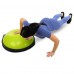 Балансувальна платформа напівсфера Bosu з еспандерами Mdbuddy 70 см, лимонний, код: FI-5418-S52