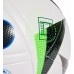 М"яч для футболу Adidas Euro24 Fussballliebe №5 (IN9369), білий-чорний, код: 4066766182127-IN