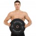 Бамперні диски із структурної гуми Record Bumper Plates 51мм, 5кг, чорний-сірий, код: TA-4782-5