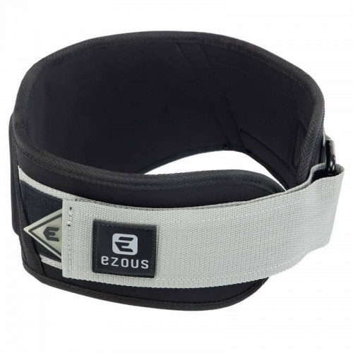 Пояс атлетичний посилений регульований Ezous Lifting Belt Armor розмір M, чорний-сірий, код: O-03_M