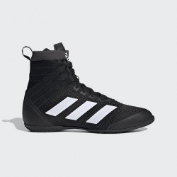 Взуття для боксу (боксерки) Adidas Speedex 18, розмір 39 UK 7 (25,5 см), чорний, код: 15549-473