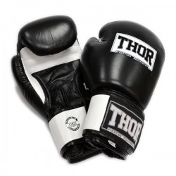 Рукавички боксерські Thor Sparring 16oz, шкіра, чорно-білі, код: 558(Leather) BLK/WH 16 oz. Рукавички боксерські Thor Sparring 16oz, шкіра, чорно-білі, код: 558(Leather) BLK/WH 16 oz.