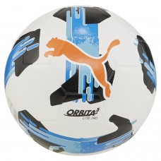 М"яч футбольний Puma Orbita 5 Fusion Lite 290 №4, білий-синій, код: 4067981500918
