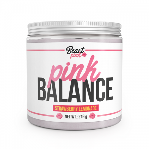 Добавки для покращення жіного організму Pink Balance BeastPink 216 г, полуниця лимонад, код: 8586022215957