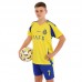 Форма футбольна дитяча PlayGame із символікою AL Nassr Ronaldo 7 домашня, розмір 30, зріст 150-160, жовтий-синій, код: CO-4655_30