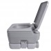 Біотуалет Bo-Camp Portable Toilet Flush 10 Liters Grey, код: DAS301637-DA