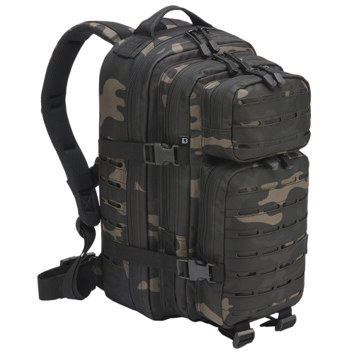 Тактичний рюкзак Brandit-Wea US Cooper lasercut medium 25L, dark-camo, код: 8023-4-OS