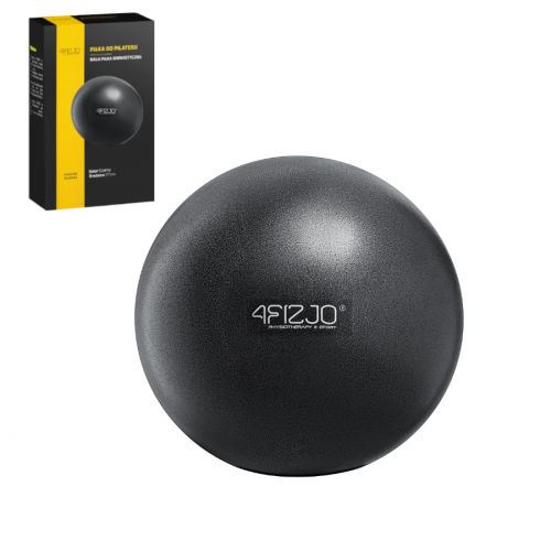 М"яч для пілатесу, йоги, реабілітації 4Fizjo Black 220 мм, код: 4FJ0139