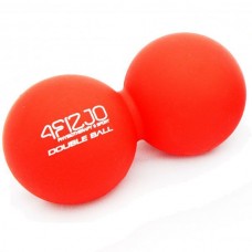 Масажний м'яч подвійний 4FIZJO Lacrosse Double Ball 6.5 x 13.5 см Red, код: P-5907222931219