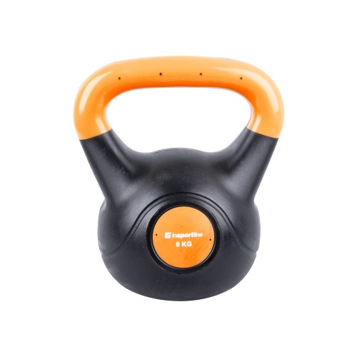 Гиря Insportline Kettlebell Dark 8 кг, чорний, код: 10737-IN