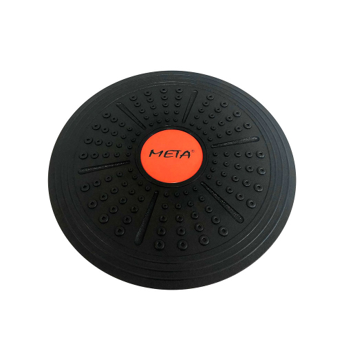 Дошка балансувальна Meta Balance Board 41,5х5 см, чорний-червоний, код: 080101513203