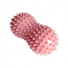 М"яч подвійний масажний SNS YJ-HS8-rose red 160мм, рожевий, код: 12557-SNS М"яч подвійний масажний SNS YJ-HS8-rose red 160мм, рожевий, код: 12557-SNS