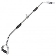 Рукоятка для м"язів спини вузький паралельний хват прогумована Record хром, код: TA-5152-S52 Рукоятка для м"язів спини вузький паралельний хват прогумована Record хром, код: TA-5152-S52