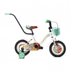Дитячий велосипед Capriolo Viola 12”, біло-червоно-бірюзовий, код: 921102-12-IN