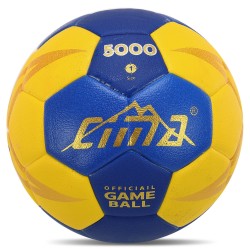 М"яч гандбольний Cima №1 PU, синій-жовтий, код: VB-5000-1-S52