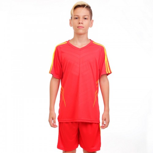 Футбольна форма підліткова PlayGame Glow розмір 26, ріст 130, червоний, код: CO-703B_26R