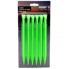 Кілки High Peak Glow in the Dark ABS Peg 20 см 6 шт. Luminous Green (42202), код: 929003-SVA