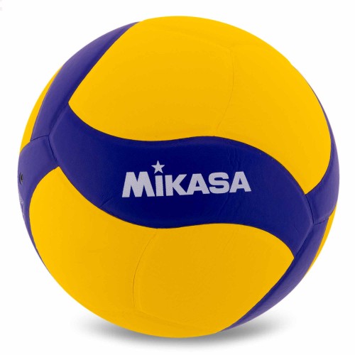 М"яч волейбольний Mikasa №4 PVC, жовтий-синій, код: V430W-S52