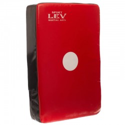 Макiвара Пряма Lev 25x45x9см, 1шт, червоний-чорний, код: LV-4284_RBK