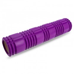 Ролик для йоги FitGo 600х150 мм, фіолетовий, код: FI-4941_V