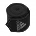 Боксерські бинти Adidas 4,55 м, чорні, код: 15587-495
