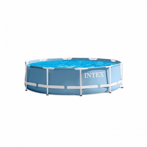 Круглий каркасний басейн Intex Prism Frame Pool, 3660x760 мм, код: 28710-IB