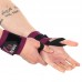 Бинти кистьові для жиму BioGym Strength Wrist Wraps Ezous 560х80мм, 2шт, чорний-фіолетовий, код: C-07_BKV