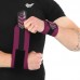 Бинти кистьові для жиму BioGym Strength Wrist Wraps Ezous 560х80мм, 2шт, чорний-фіолетовий, код: C-07_BKV
