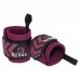 Бинти кистьові для жиму BioGym Strength Wrist Wraps Ezous 560х80мм, 2шт, чорний-фіолетовий, код: C-07_BKV