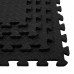 Мат-пазл ласточкин хвост Springos Mat Puzzle EVA 1800x1200x12 мм Black, код: FM0005
