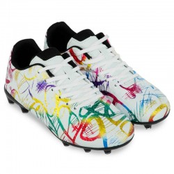 Бутси футбольні підліткові Lijin розмір 38, білий-фуксія-синій, код: 2503-35-39-3_38 Бутси футбольні підліткові Lijin розмір 38, білий-фуксія-синій, код: 2503-35-39-3_38