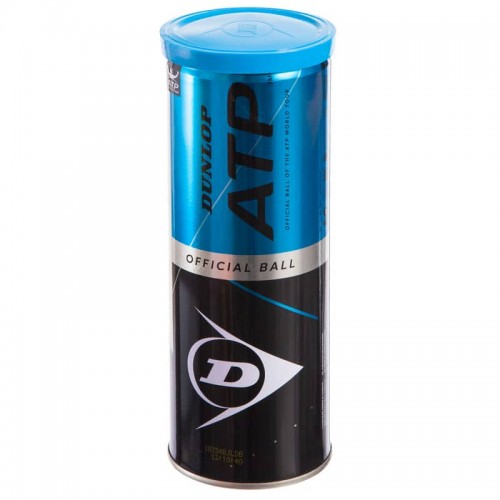 М"яч для великого тенісу Dunlop ATP 3шт, салатовий, код: 601313-S52