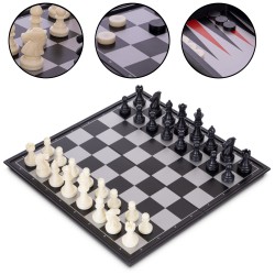 Шахи, шашки, нарди 3 в 1 ChessTour, код: IG-48812