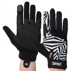 Рукавички спортивні Tapout M, чорний-білий, код: SB168518_MBKW