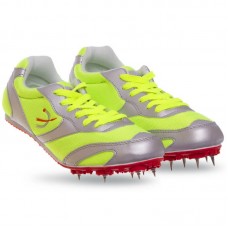 Шиповки бігові Xin-Jing розмір 35 (23см), сірий-салатовий, код: OB-555-1_35GRLG Шиповки бігові Xin-Jing розмір 35 (23см), сірий-салатовий, код: OB-555-1_35GRLG