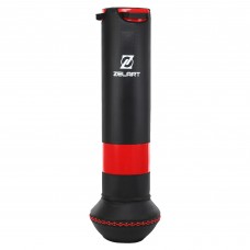 Мішок боксерський підлоговий Zelart 128см, чорний-червоний, код: BO-9654-S52