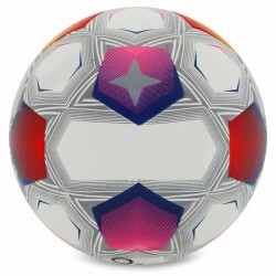 М"яч футбольний PlayGame №5, білий-синій-помаранчевий, код: FB-9825_OR М"яч футбольний PlayGame №5, білий-синій-помаранчевий, код: FB-9825_OR