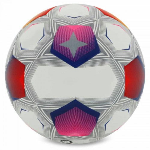 М"яч футбольний PlayGame №5, білий-синій-помаранчевий, код: FB-9825_OR М"яч футбольний PlayGame №5, білий-синій-помаранчевий, код: FB-9825_OR