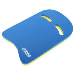 Дошка для плавання FitGo 420x285х32 мм, синій-жовтий, код: PL-0405_BLY