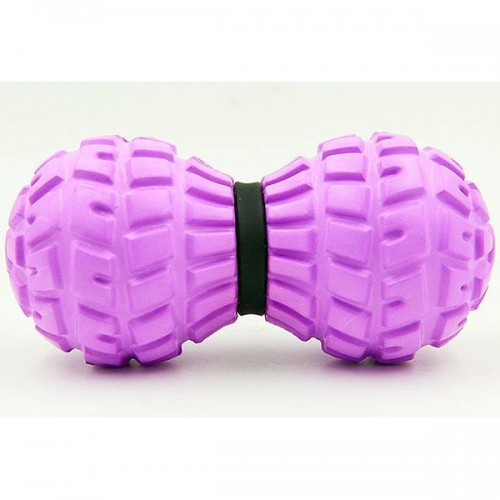 Масажер для спини FitGo DuoBall Massage Ball фіолетовий, код: FI-8231_V