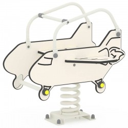 Гойдалка на пружині InterAtletika Літак 732х690х729 мм, код: LK404-SM Гойдалка на пружині InterAtletika Літак 732х690х729 мм, код: LK404-SM