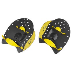 Лопатки для плавання Cima розмір S, чорний-жовтий, код: S5872-44-WS