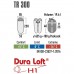 Спальний мішок High Peak TR 300/0°C Dark Red/Grey Right (23061), код: 929556-SVA