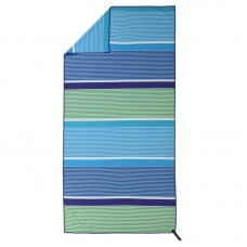 Рушник для пляжу Beach Towel Raindow 1600x800 мм, блакитний-зелений, код: T-RST_NG