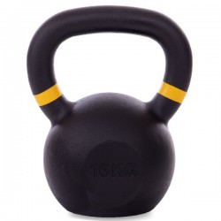 Гиря тренувальна чавунна Generation Fitness FF51F2-16kg 16 кг, чорний, код: 523008-AX