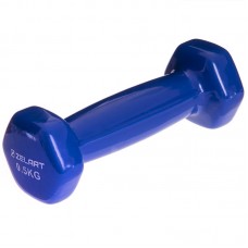 Гантели для фитнеса Modern с виниловым покрытием 1x0,5 кг синий, код: TA-2777-0_5_BL-S52